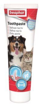 Beaphar Toothpaste зубна паста зі смаком печінки для собак та котів 13223 фото