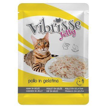 Пауч для кот. VIBRISSE JELLY, куряче філе в желе, 70г C1018984 фото