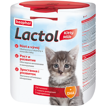 Lactol Kitty Milk молочна суміш для вигодовування кошенят  500 г 15206 фото