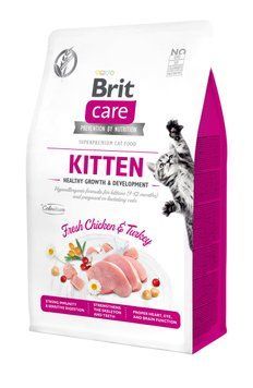 Сухий корм Brit Care Cat GF Kitten HGrowth & Development для кошенят, здорове зростання та розвиток, 400 г 171279 фото