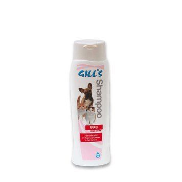 Шампунь GILL'S Бейбі, для кошенят і цуценят, не псує зір, УФ захист, 200мл, 6шт / уп C3052981 фото