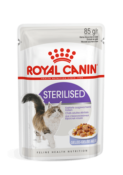 Вологий корм для котів Royal Canin Sterilized Jelly pouch 85 г 9003579311776 фото